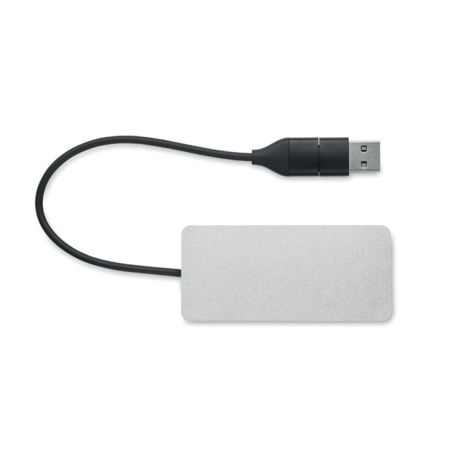 HUB-C - Hub USB a 3 porte Gadget.it