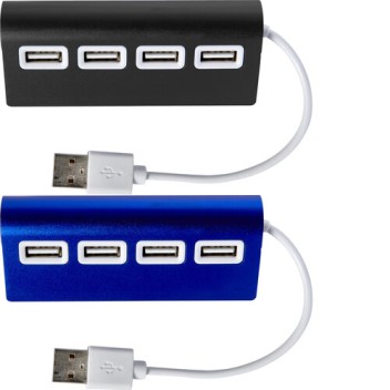 Hub USB in alluminio Leo Gadget.it