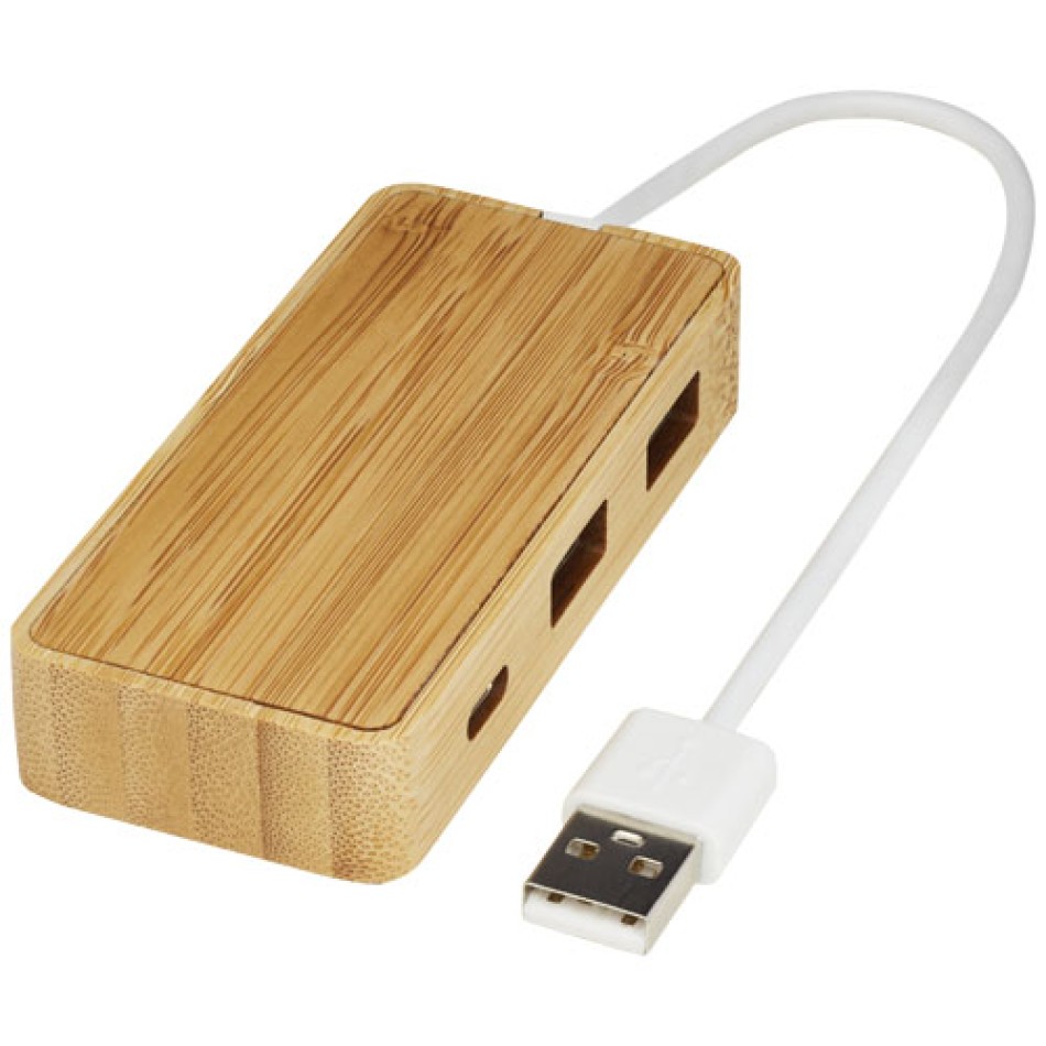 Hub USB in bambù Tapas Gadget.it