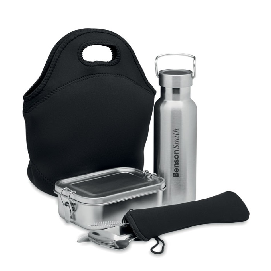 ILY - Set da pranzo in acciaio inox Gadget.it