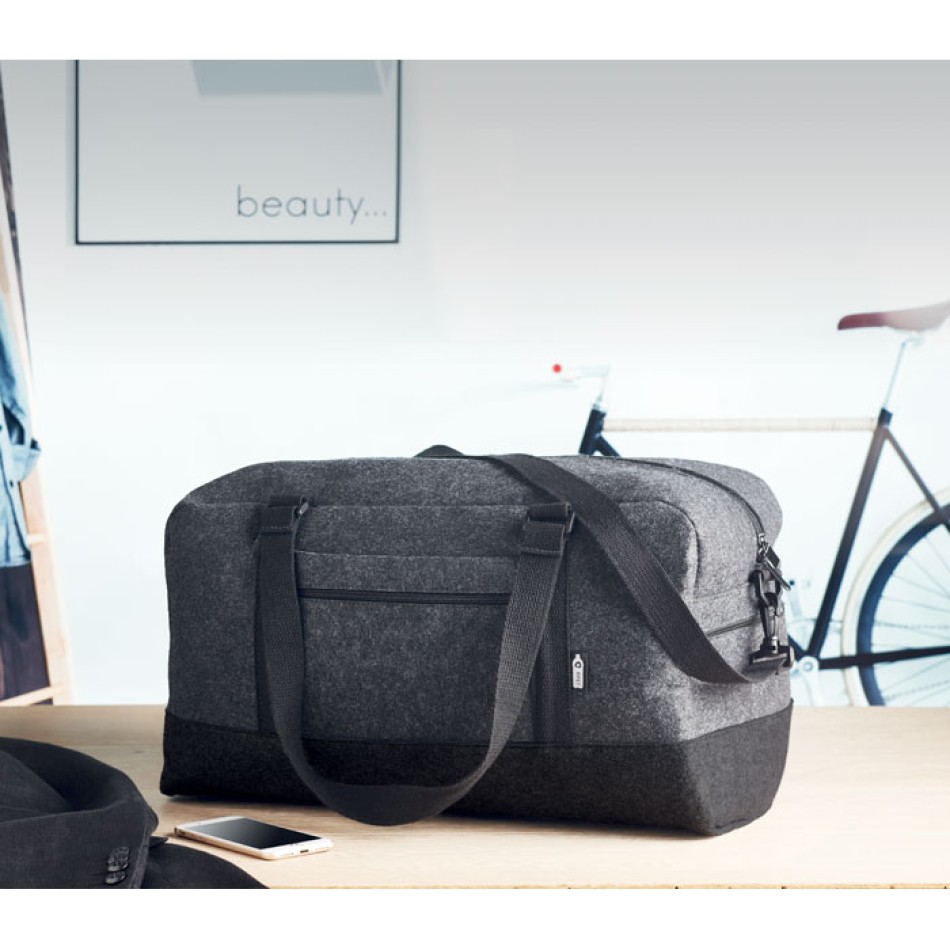 INDICO BAG - Borsa weekend in feltro RPET Gadget.it