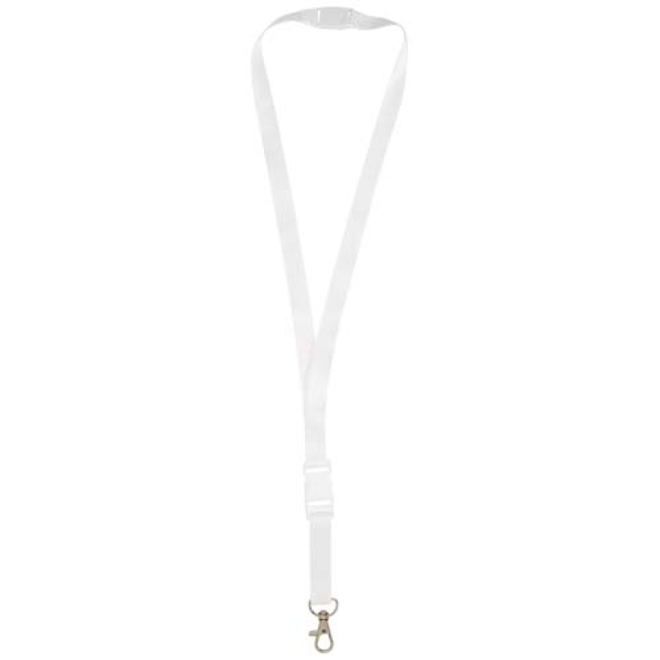 Lanyard Balta in PET riciclato con sgancio di sicurezza e fibbia Gadget.it