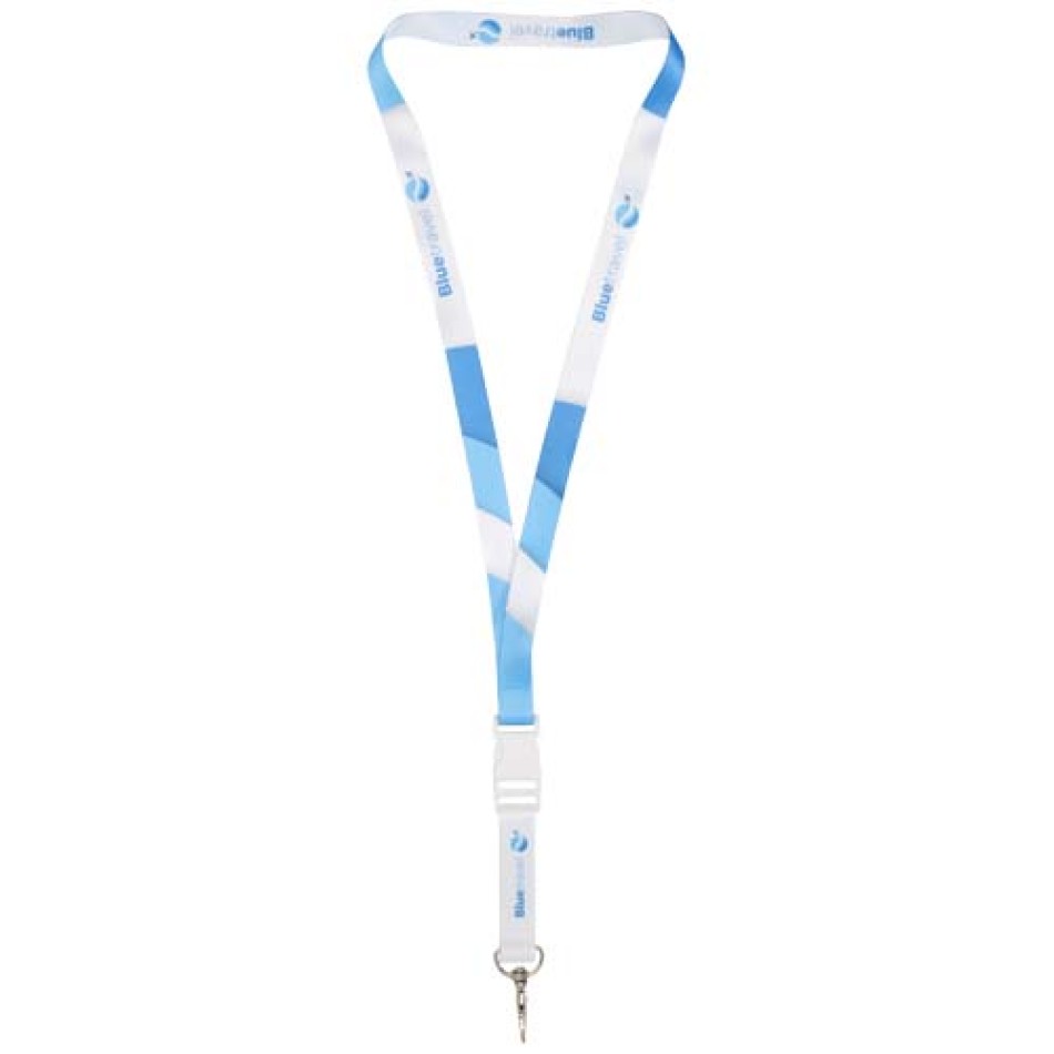 Lanyard Bucks con stampa in sublimazione e fibbia di sicurezza Gadget.it