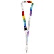 Lanyard in PET riciclato con stampa in sublimazione e sgancio di sicurezza Lois Gadget.it