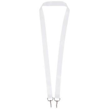 Lanyard in sublimazione in rPET Leia con 2 ganci Gadget.it