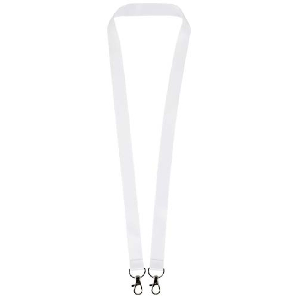 Lanyard in sublimazione in rPET Leia con 2 ganci Gadget.it