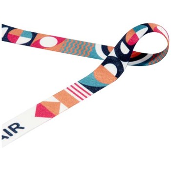 Lanyard in sublimazione in rPET Leia con 2 ganci Gadget.it