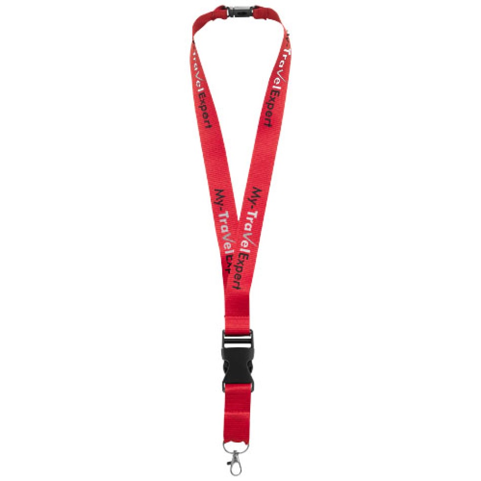 Lanyard Yogi con fibbia staccabile e sgancio di sicurezza Gadget.it