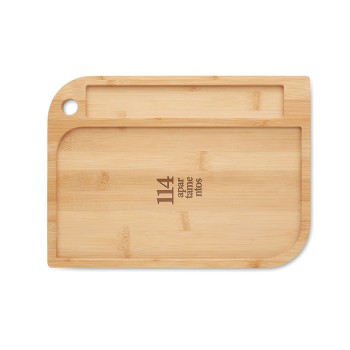 LEATA - Piatto in bamboo Gadget.it