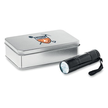 LED PLUS - Torcia LED confezione latta Gadget.it