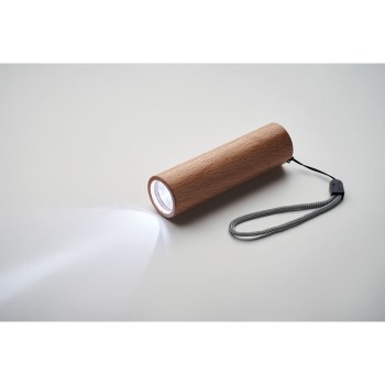 LITE - Torcia ricaricabile in legno Gadget.it