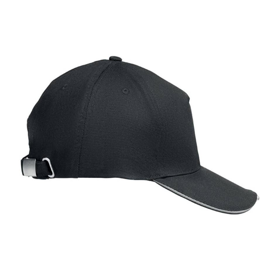 LUZCAP - Cappellino a 5 pannelli in cotone Gadget.it