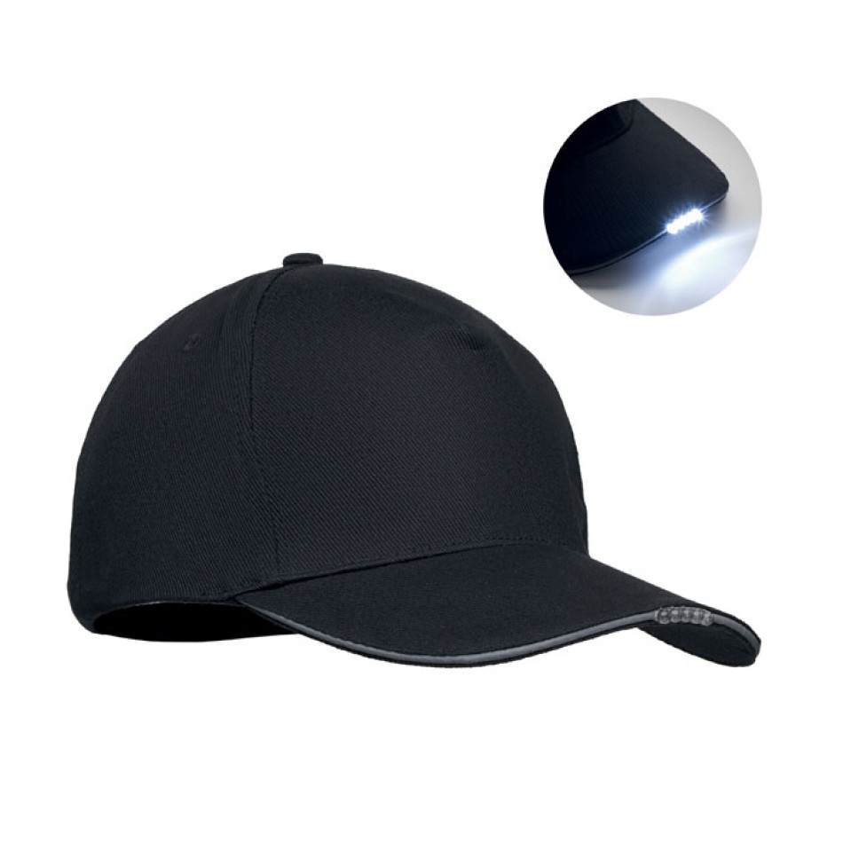 LUZCAP - Cappellino a 5 pannelli in cotone Gadget.it