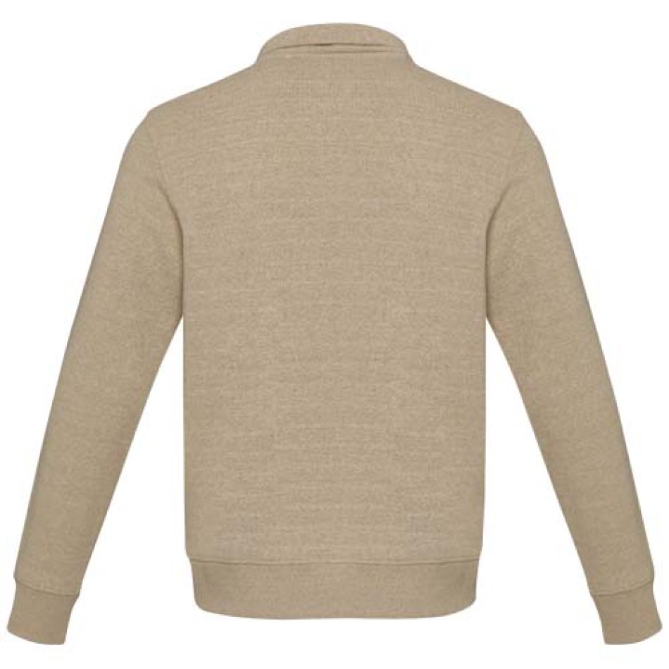 Maglione con cerniera a un quarto in tessuto riciclato unisex Aware™ Tin  Gadget.it