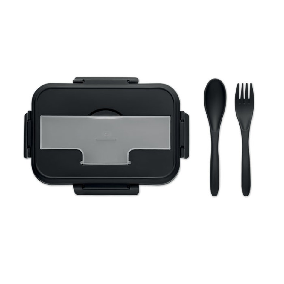 MAKAN - Porta pranzo con posate in PP Gadget.it