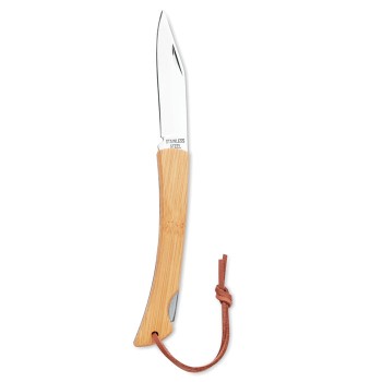 MANSAN - Coltello pieghevole in bamboo Gadget.it