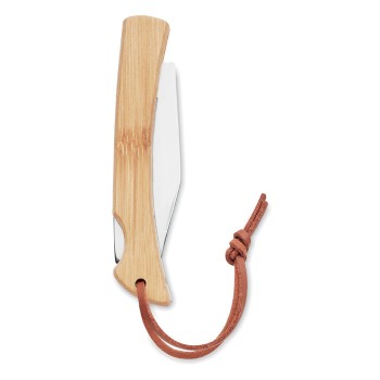 MANSAN - Coltello pieghevole in bamboo Gadget.it