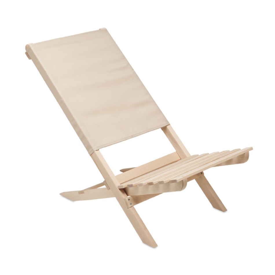 MARINERO - Sdraio da spiaggia in legno Gadget.it