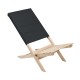 MARINERO - Sdraio da spiaggia in legno Gadget.it