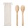 MAYEN SET - Set utensili in bamboo