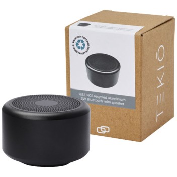 Mini speaker Bluetooth® in alluminio riciclato RCS da 3 W Rise  Gadget.it