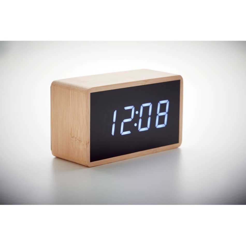 MIRI CLOCK - Sveglia in bamboo Gadget.it