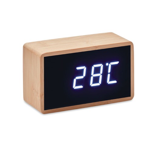 MIRI CLOCK - Sveglia in bamboo Gadget.it