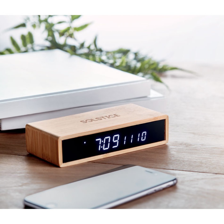 MORO - Caricatore wireless in bamboo Gadget.it