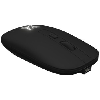 Mouse wireless in materiale antibatterico con logo luminoso SCX.design O22 Gadget.it