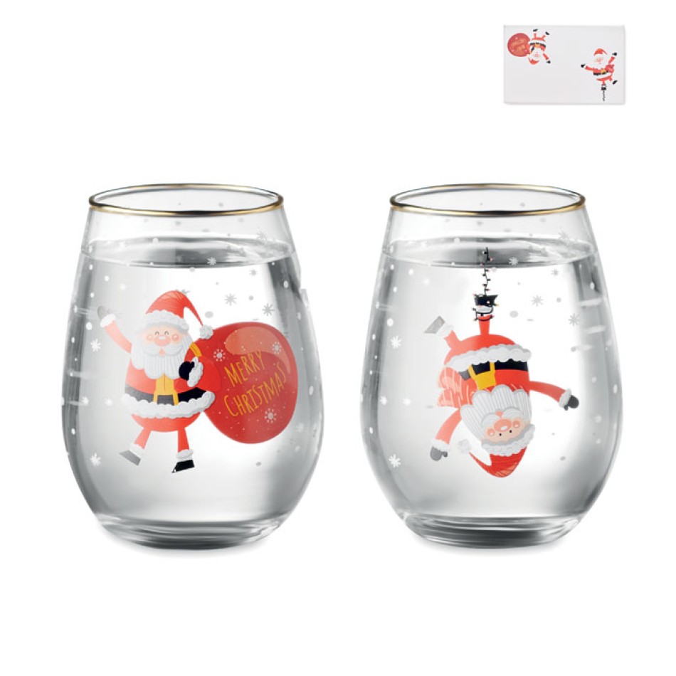 NOEL - Set di 2 bicchieri di Natale Gadget.it