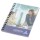 Notebook A6 spiralato Desk-Mate® con copertina in PP