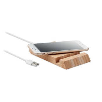 ODOS - Caricatore senza fili di bamboo Gadget.it