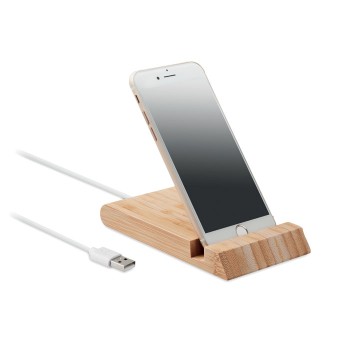 ODOS - Caricatore senza fili di bamboo Gadget.it