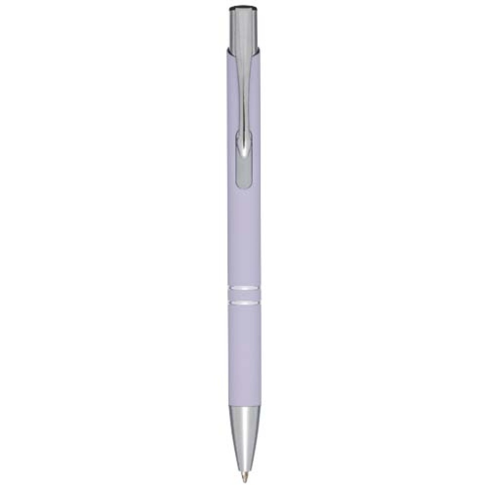 Penna a sfera a scatto Moneta soft touch Gadget.it