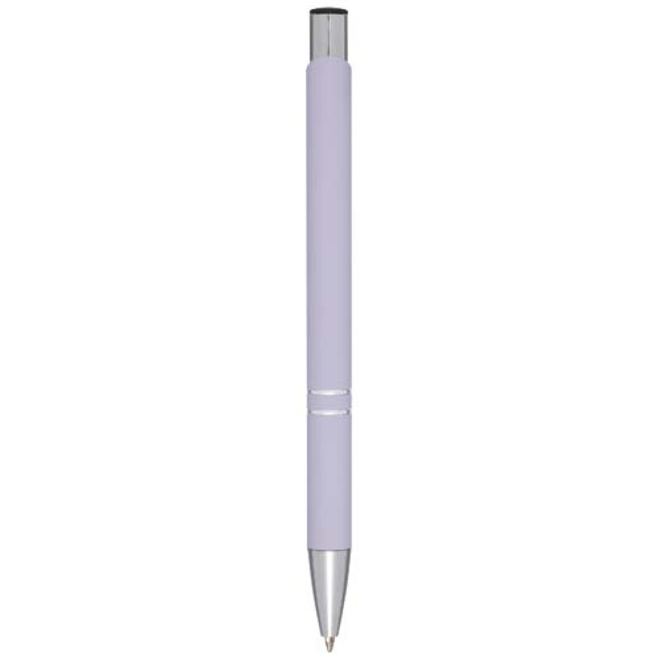 Penna a sfera a scatto Moneta soft touch Gadget.it