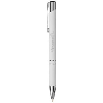 Penna a sfera a scatto Moneta soft touch Gadget.it