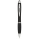 Penna a sfera con stylus e impugnatura nera Nash Gadget.it