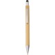 Penna a sfera in bamboo capacitiva, refill blu Claire Gadget.it