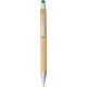 Penna a sfera in bamboo capacitiva, refill blu Claire Gadget.it