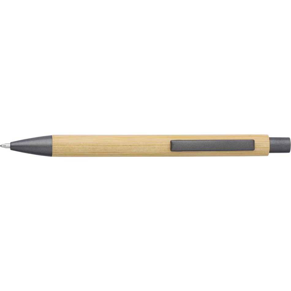 Penna a sfera in bamboo, refill blu Kalani Gadget.it