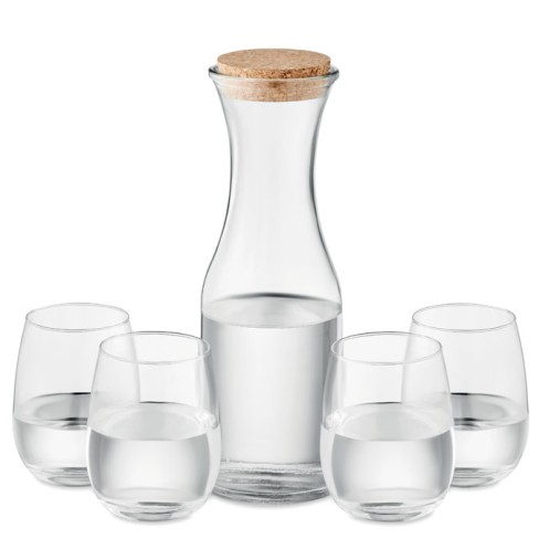 PICCADILLY - Set bicchieri e caraffa in vetr Gadget.it