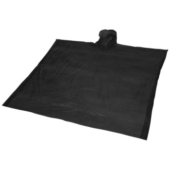 Poncho impermeabile monouso in materiale riciclato certificato GRS con custodia Mayan  Gadget.it