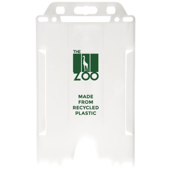 Porta badge in plastica riciclata Pierre  Gadget.it