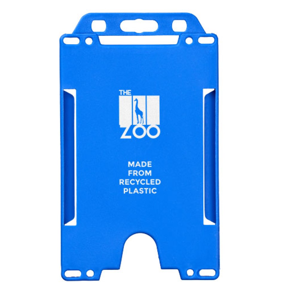 Porta badge in plastica riciclata Pierre  Gadget.it