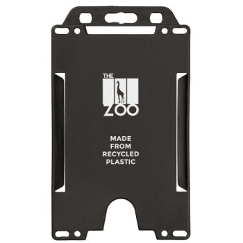 Porta badge in plastica riciclata Pierre  Gadget.it