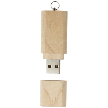 Portachiavi USB 2.0 in legno  Gadget.it