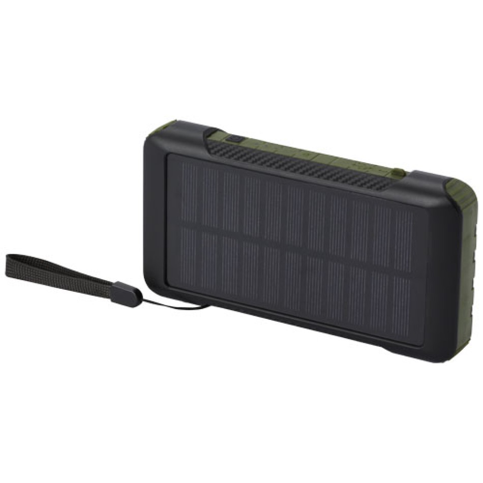 Power bank a dinamo solare in plastica riciclata RCS da 10.000 mAh Soldy  Gadget.it