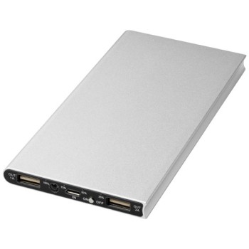 Power bank in alluminio da 8000 mAh Plate Gadget.it