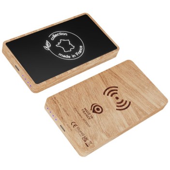 Power bank wireless in legno da 5.000 mAh SCX.design P34  Gadget.it