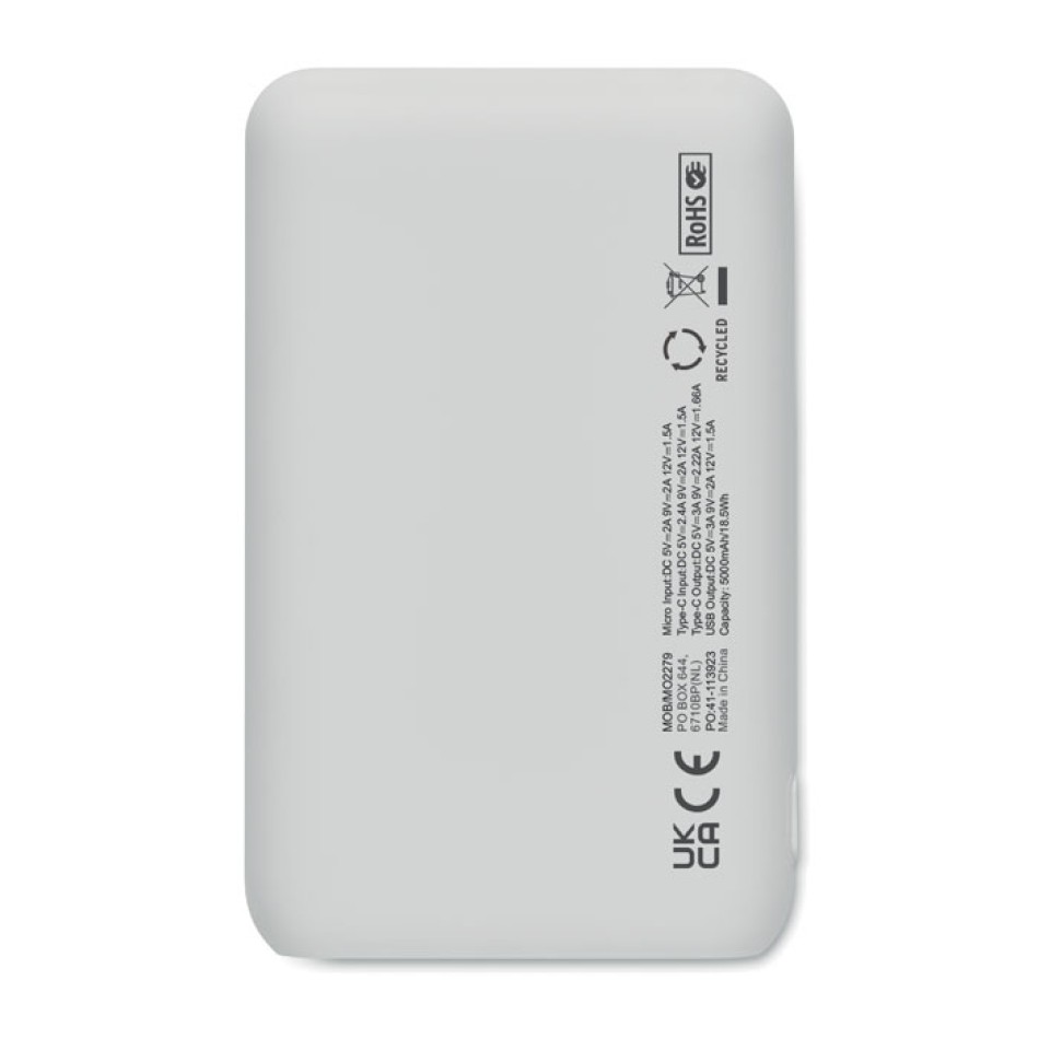 POWER52C - Power bank 5000 mAh Gadget.it